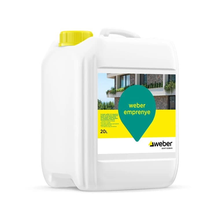 weber emprenye 20 litre ürün ambalajı