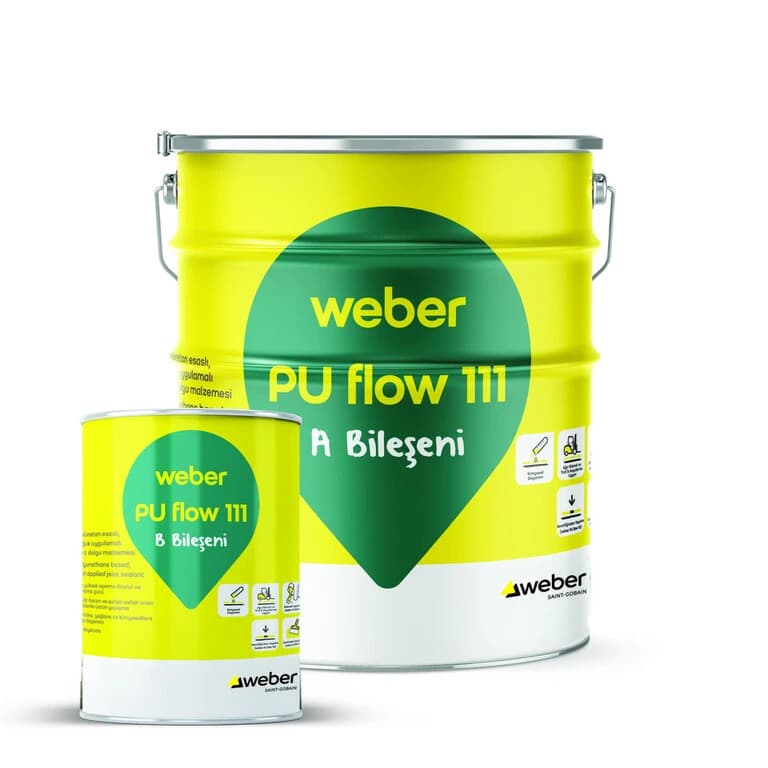 weber PU flow 111 ürün ambalajı